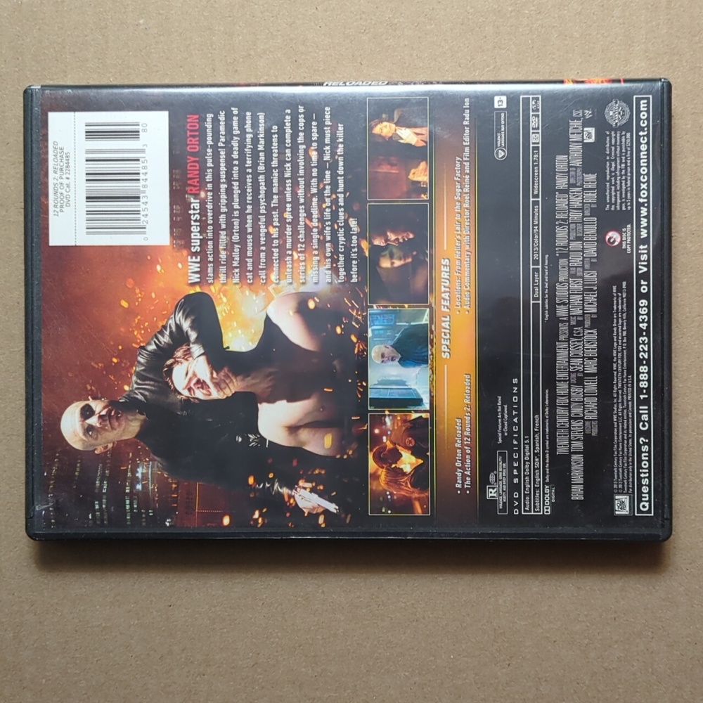 3/$14 12 Rounds DVD - Picture 2 of 3